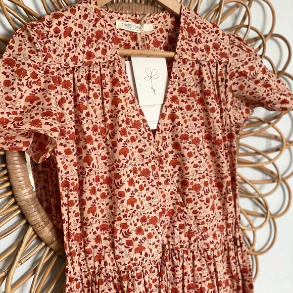 🚨 S O L D 🚨 NWT Christy Dawn “mandarin ditsy” floral dress - Picture 2 of 15
